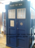 Oh and old blue Police Box!