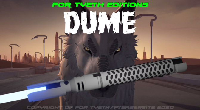 “Dume” Saber – Inspired by Lothal’s Wolf
