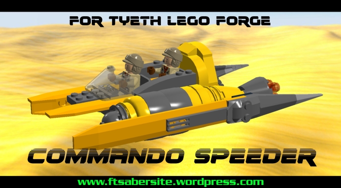 Commando Speeder – Another FT Lego Forge Creation