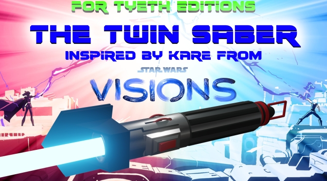 “The Twin Saber” – Inspired by Kare from Star Wars Visions episode “The Twins”