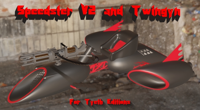 “Speedster V2 and Twingun” another new FT vehicle