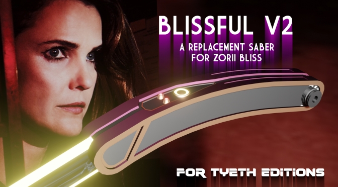 “Blissful V2” – A replacement saber for Zorii Bliss